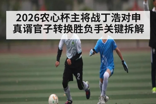 2026农心杯主将战丁浩对申真谞官子转换胜负手关键拆解